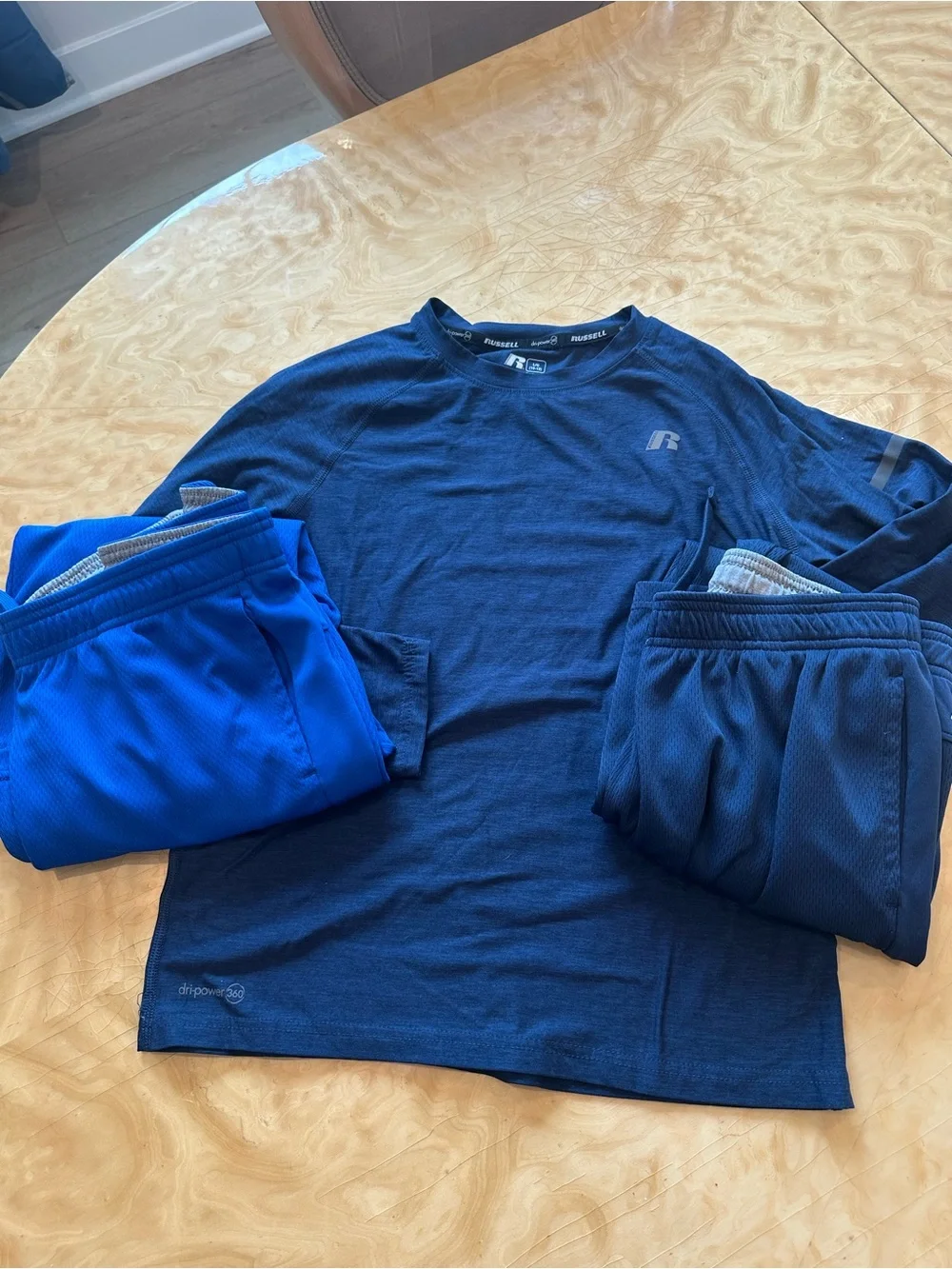 BUNDLE-2 pants Large Husky 1 long sleeve Tee Size Large
